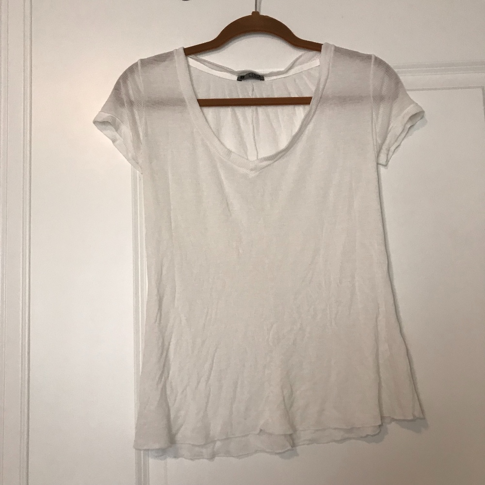 CSBLA (by Cosabella) Semi-Sheer White T-shirt